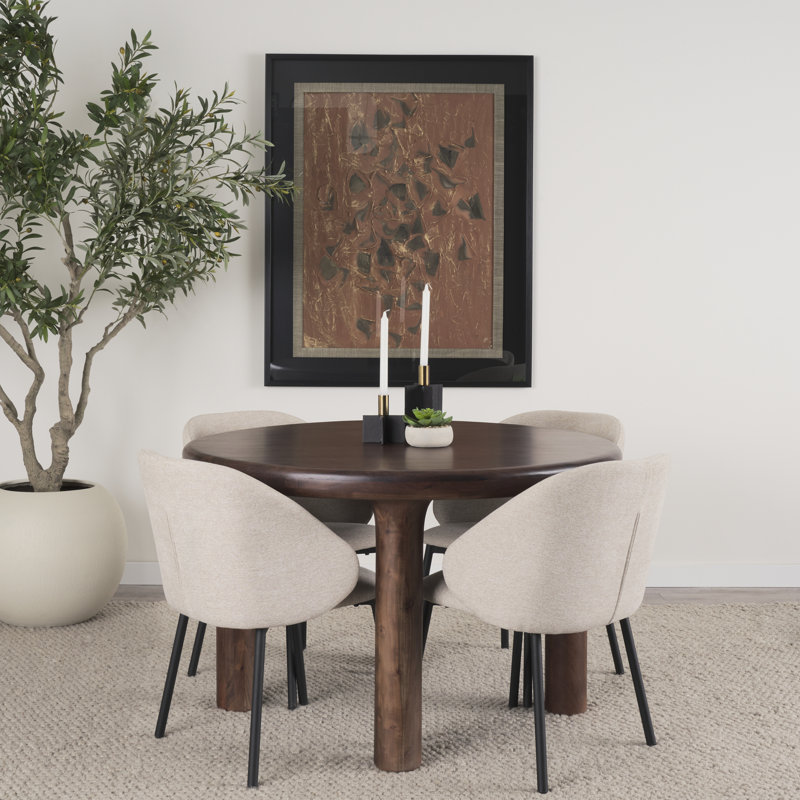 Rosemead Acacia Round Dining Table - Solid Wood