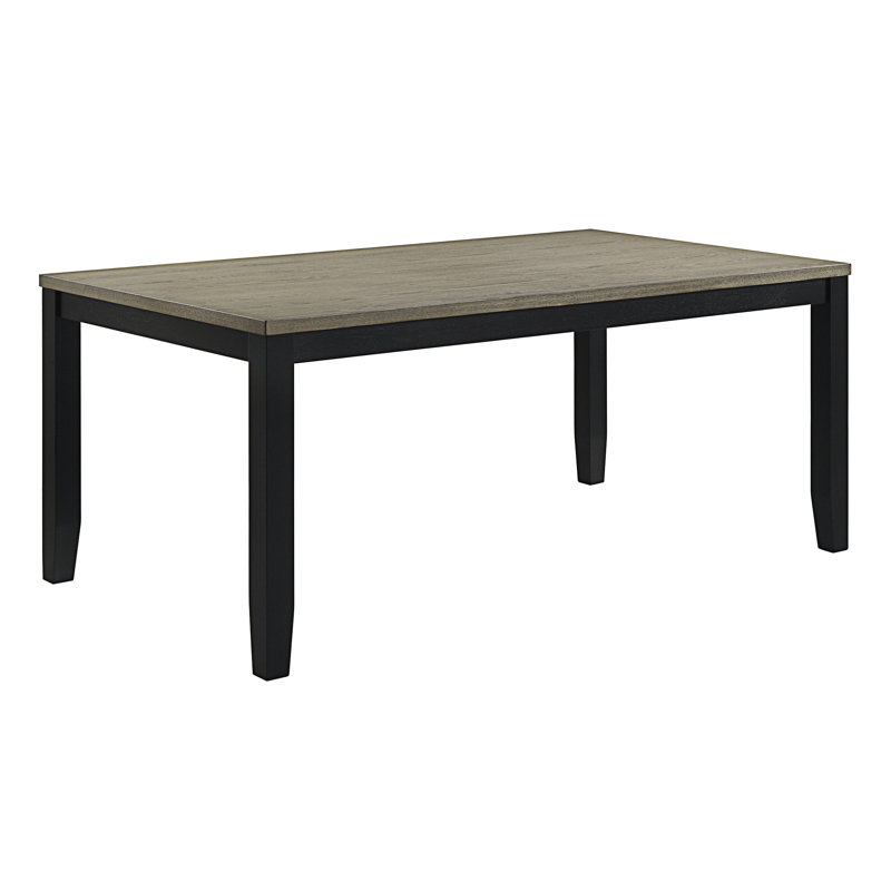 Contemporary Two-Tone Dining Table