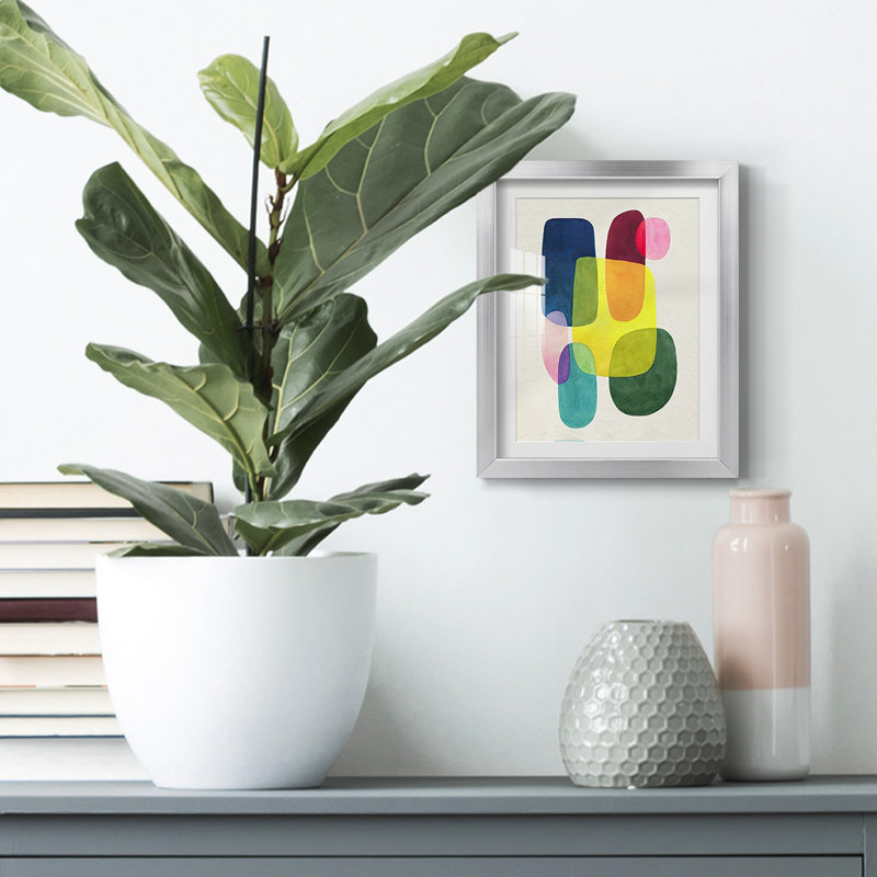 Sunlit Spectrum II - impression encadrée, H 25,5 po x l 17,5 po, Argent argent
