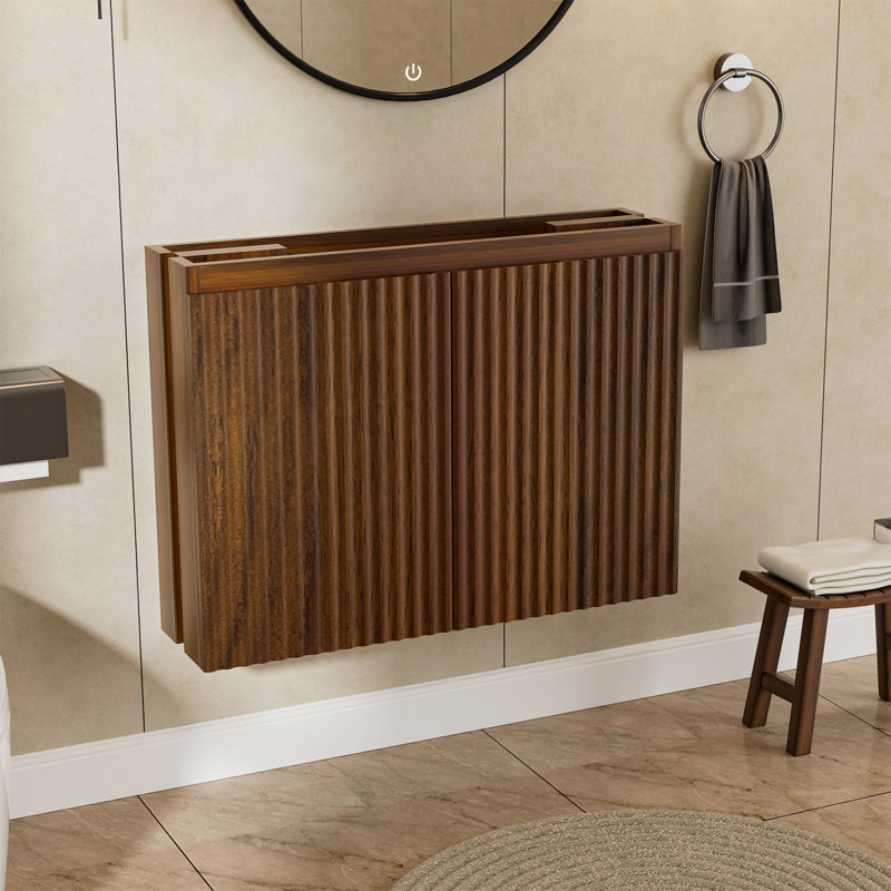 Armoires à pharmacie peu encombrantes, bois MDF, style moderne pour un usage domestique