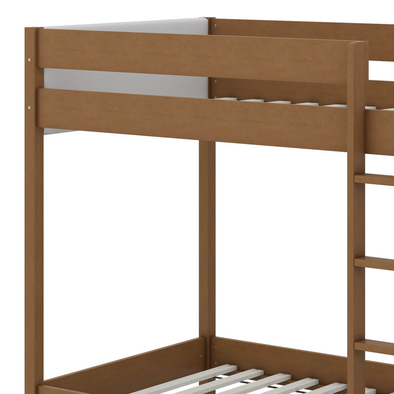 Structure de lit superposé simple et simple en molleton Teddy
