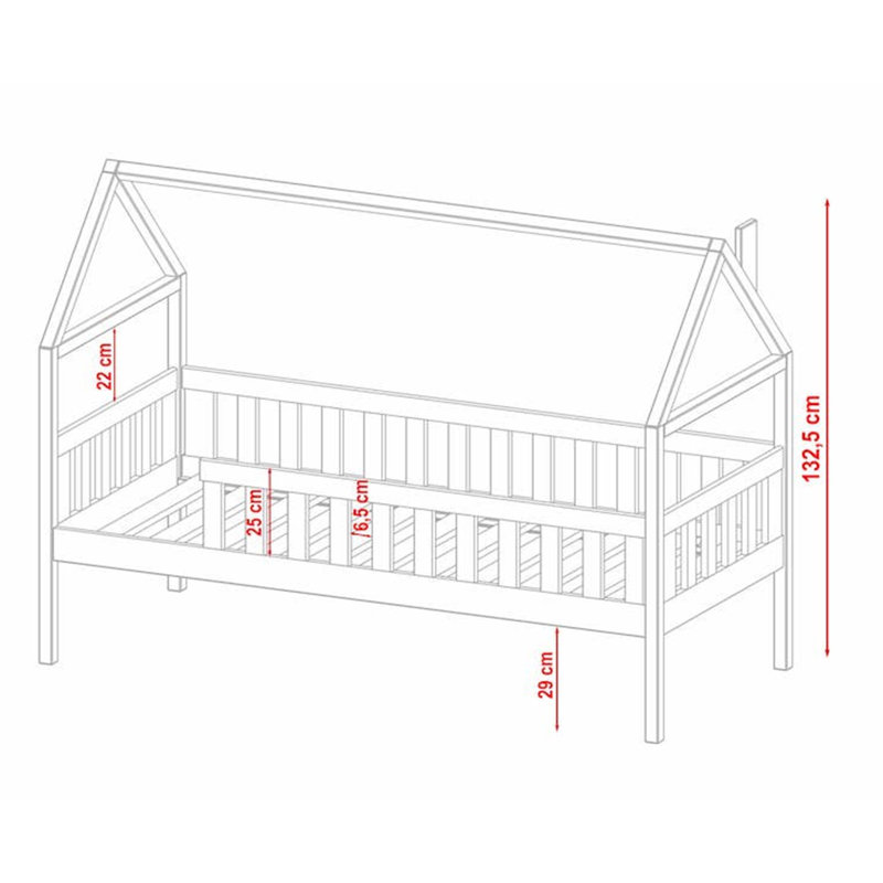 Grimsby 90 X 190cm Standard, White Matt