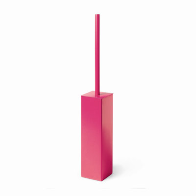 WS Bath Collections Skoati Metal Toilet Brush And Holder