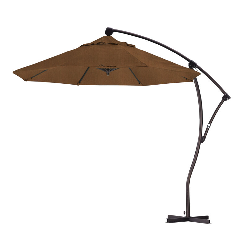 Parasol en porte-à-faux 9' Welwyn, Toile Aruba Sunbrella®