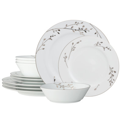Service de table 12 pièces, service pour 4 Noritake Birchwood