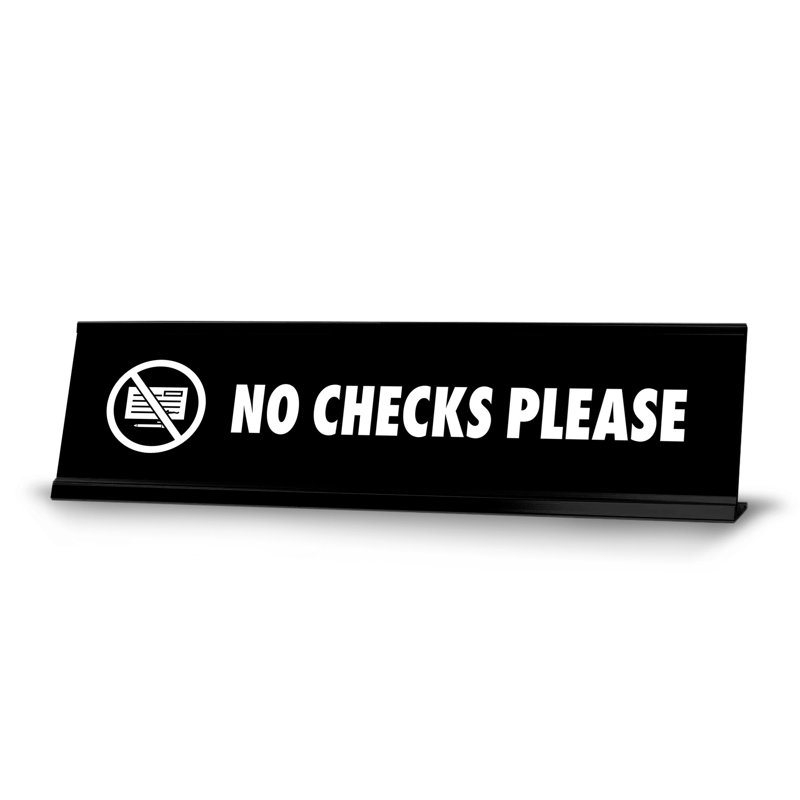 Desk Sign