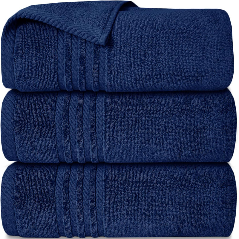 3Pk Zero Twist Large Bath sheet 80x140, Royal
