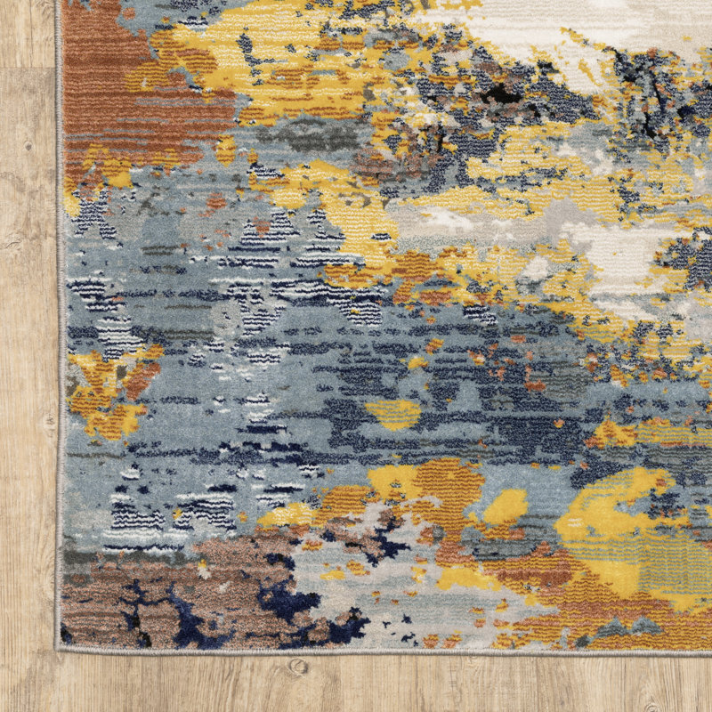 Belinda Abstract Rug, Rectangle 9'10" x 12'10"