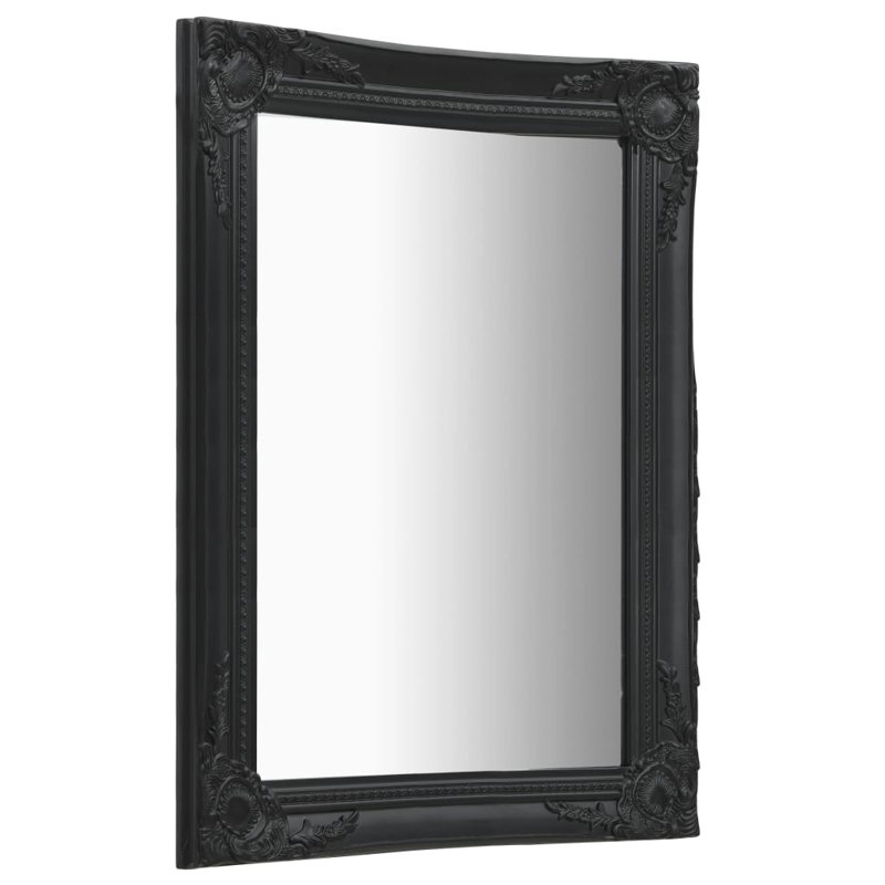 Ginter Rectangle Mirror, Black, 50cm H x 80cm W