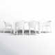 Farrah 39.37'' Rectangular 6 - Person Outdoor Dining Set