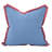 Isleboro Eve Floral Cotton Reversible Throw Pillow-23058668-23058665