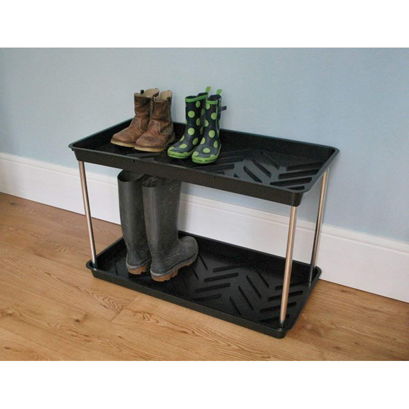 Tapis-décrottoir noir Garland L 31 po x l 16 po x H 20 po Garland