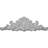 Haven 11.375'' H x 36.75'' W x 1.625'' D Urethane Onlay Scroll