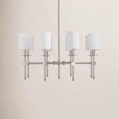 Keeling 8 - Light Metal Dimmable Chandelier