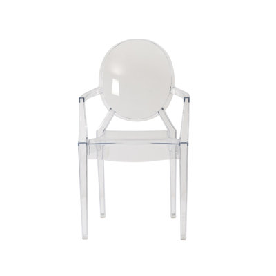 Clear Pastic Dining Chair