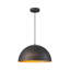 Luminaire suspendu en dôme à 1 lumière Kyrek -2142346634-2141538673
