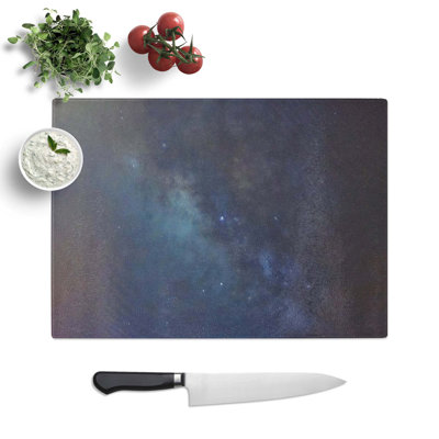 Tempered Glass Universe in Abstract Vol.20 Chopping Board