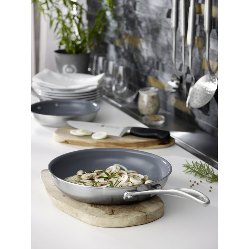 Zwilling Spirit 3-ply 10-piece Stainless Steel Ceramic Nonstick Cookware Set