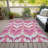 Neysa Washable Ikat Indoor / Outdoor Rug-1912482532