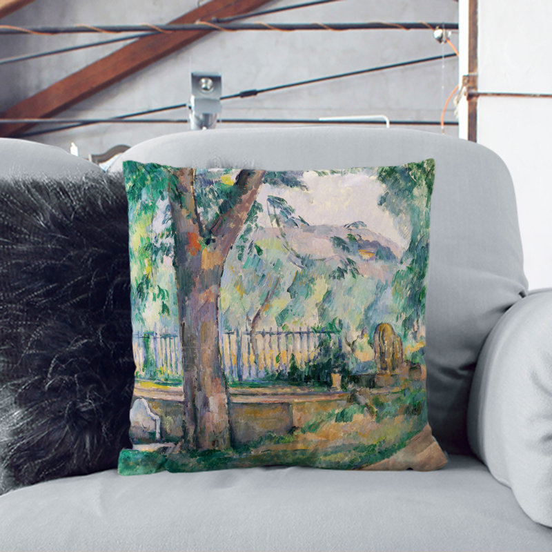 Square Cushion, 55cm H x 55cm W x 20cm D, Stone