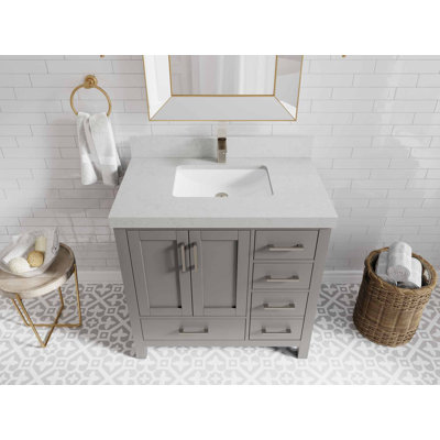 Ensemble de meuble-lavabo simple 36 po Malibu