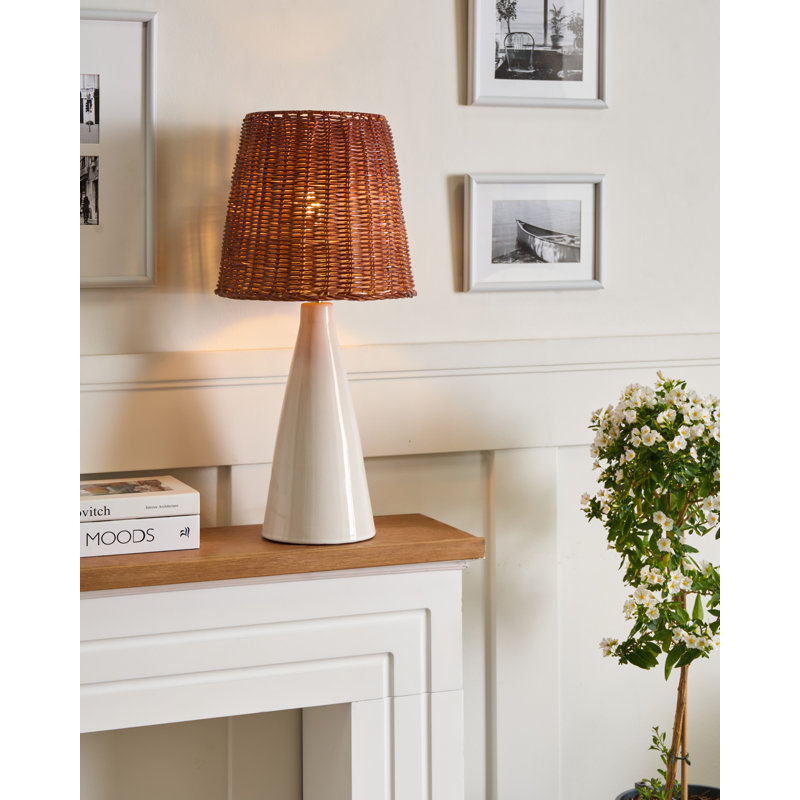 Table Lamp Ceramic White