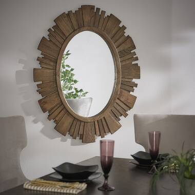 Millwood Pines Kelson Round Wall Mirror