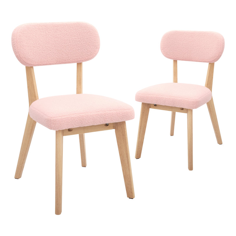 Chaise d'appoint Joeline, Rose