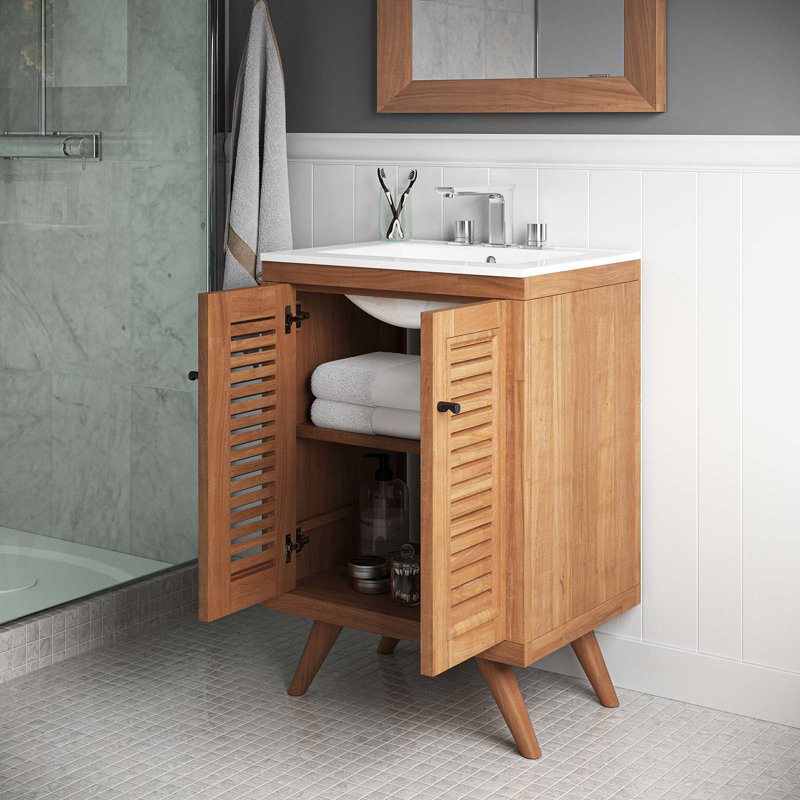 Base de meuble-lavabo simple 23,5 po Birdie