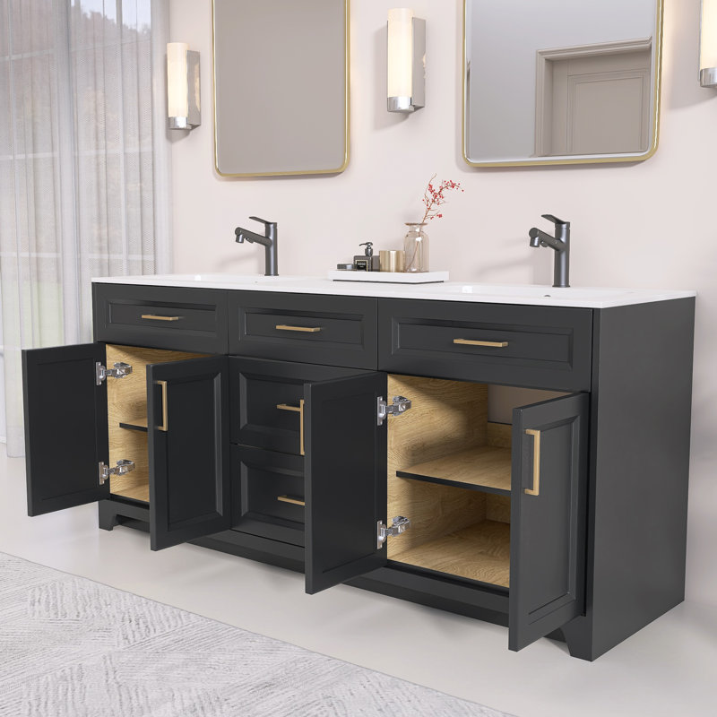 Meuble-lavabo double 72 po Ridgewood