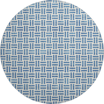 Premium Machine Washable Prisco Denim Rug