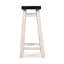 Tabouret de comptoir Sonoma sans dossier - noir européen / blanc antique-548161816-710891704-752409215