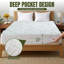 Housse de protection pour matelas en bambou imperméable Beddora-115807237