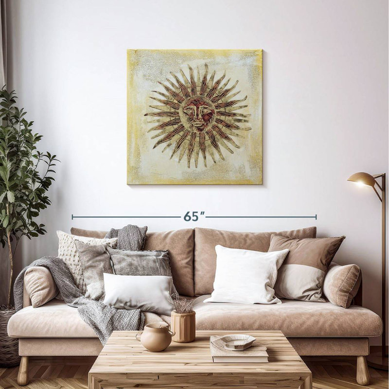 Oberle Sun, 36" H x 36" W