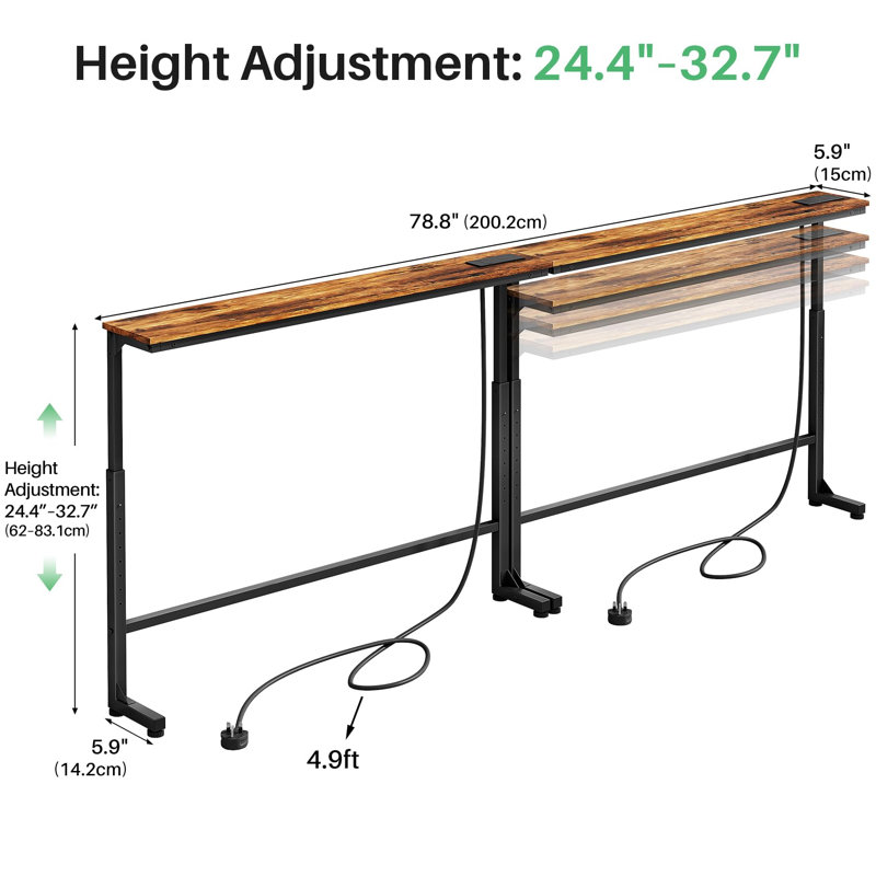 200.2cm Console Table