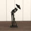 Dominic UMBRELLA COUPLE COURTING Iron Figurine 21cm-92166412