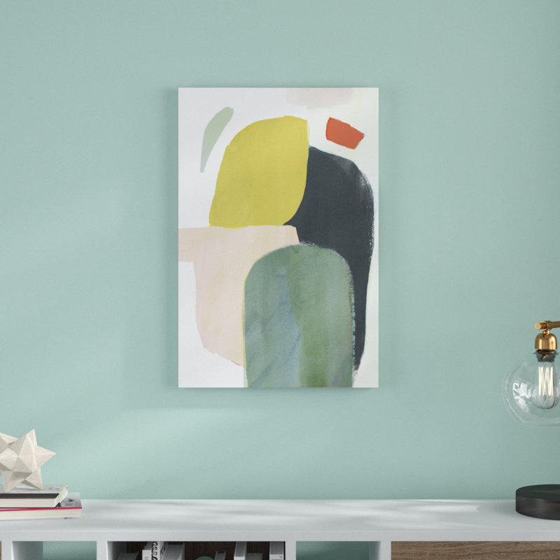 «Summer Salad I» par Victoria Borges, reproduction d'art sur toile, H 30 po x l 20 po, Toile tendue