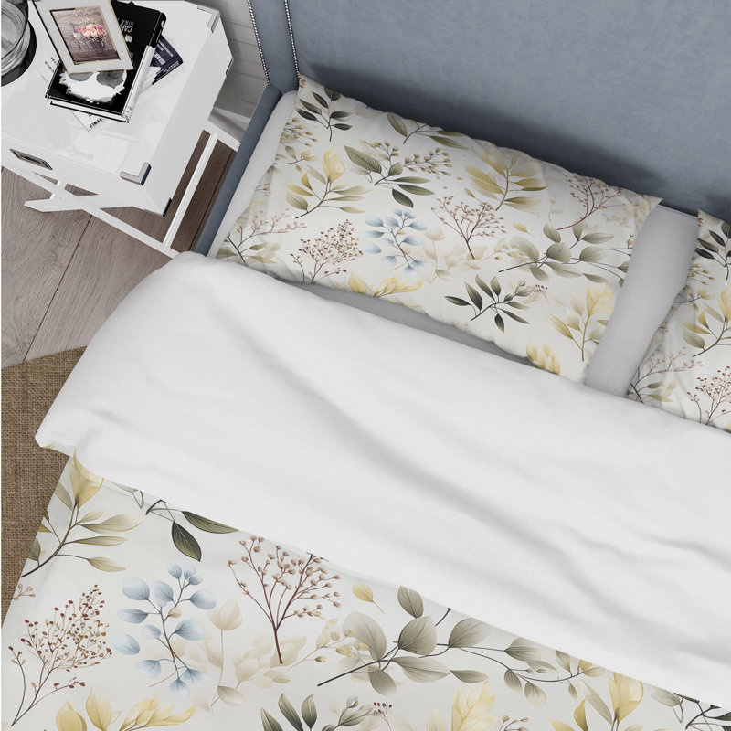 Ensemble de housse de couette Hornsveld, Housse de couette simple + 1 taie décorative stan
