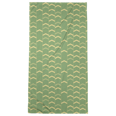 Stephenie Lined Chevrons Bath Towel