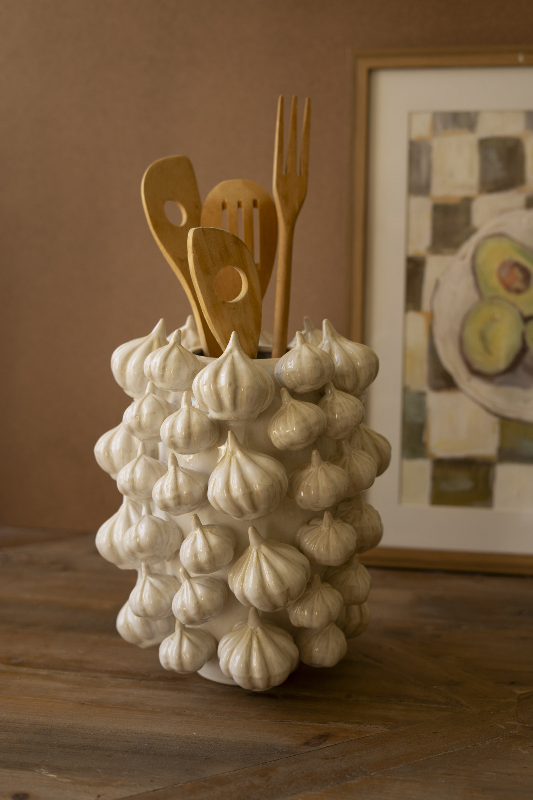 Lark Manor™ CERAMIC VASE - GARLIC | Wayfair