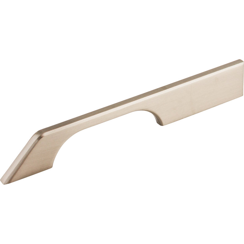 Tapered Bar pull, Brushed Satin Nickel, 7" Center to Center
