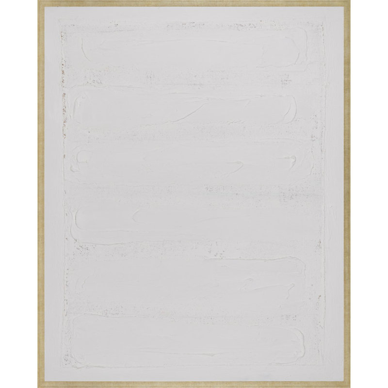 Morning Glory Print, Carmel Silver Framed