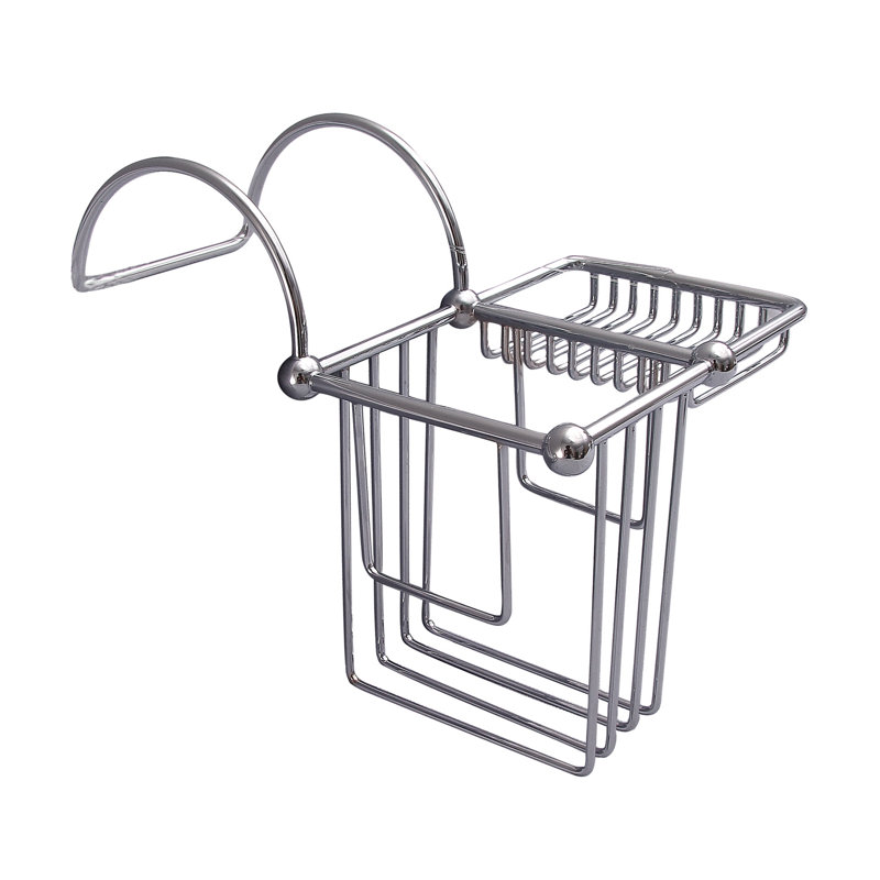 Chariot de douche Wampler, Chrome poli