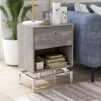 Table de bout avec rangement Breyelle