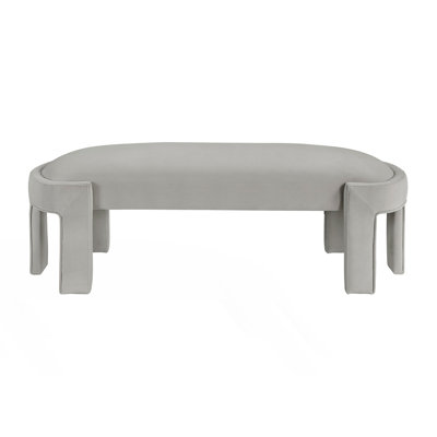 Stylish Upholstered Bench, Entryway Bench