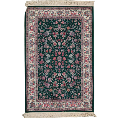 Wool Floral Area Rug