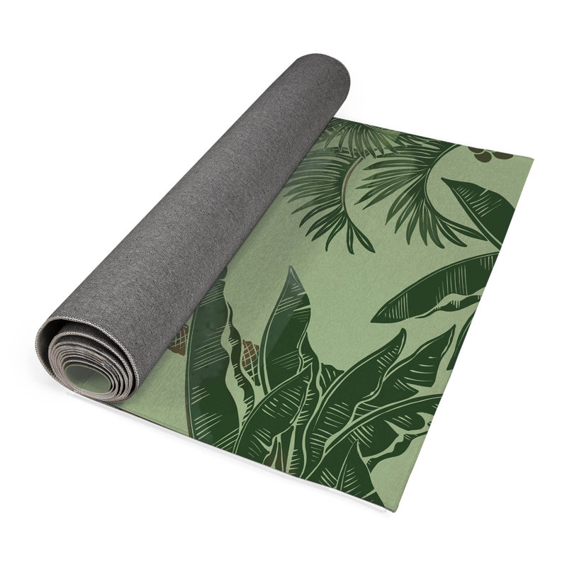 Tapis extérieur In the Jungle, Tapis de couloir 2 pi 6 po x 8 pi
