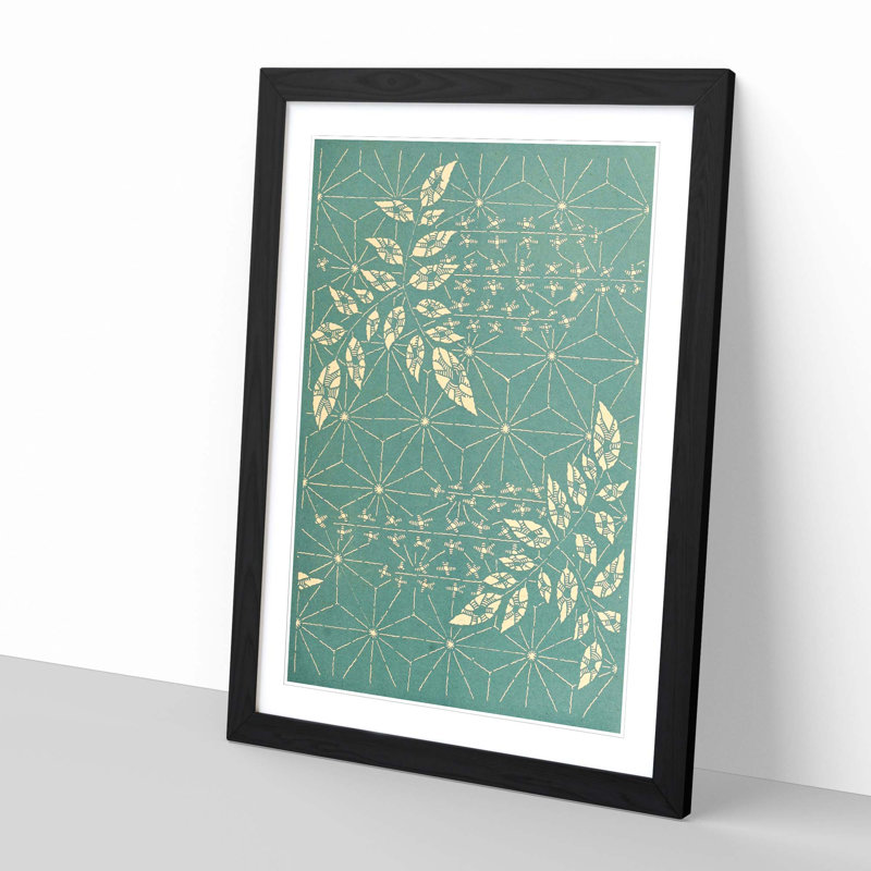 Single Picture Frame Painting, Black