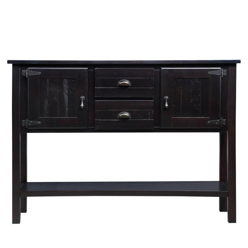 48'' Solid Wood Buffet Server, Build Materials