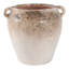 Grand vase à fleurs moderne en terre cuite rustique avec finition mouchetée - Vases décoratifs pour table-468338412